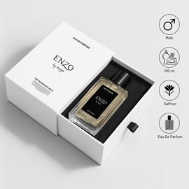 Avyya Enzo Premium Perfume for Men | Eau de Parfum Intense | Long Lasting Woody Oriental Fragrance | Luxury Scent for Men | Elegant Premium Bottle – 3.38 oz