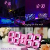 LED Digital Clock, 1 Count Battery Powered Creative Electronic Clock,