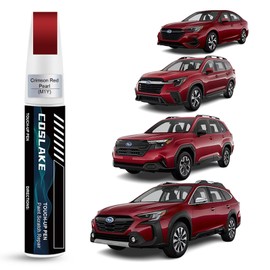 COSLAKE Car Touch Up Paint(Crimson Red Pearl(M1Y)) for SUBARU, Car Paint Scratch Repair Kit, Quick & Easy Solution to Repair, 2 in 1 Scratch Remover Pen with Color-Matched