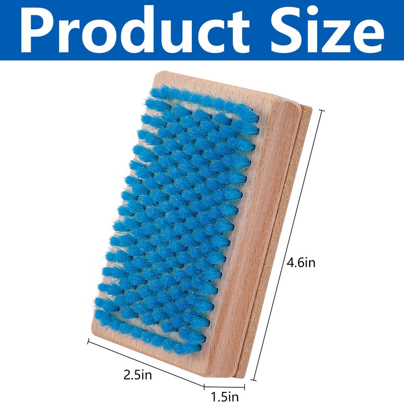 Shupakul 2 Pcs Nylon Cork Snowboard Brush, Double Sided Ski