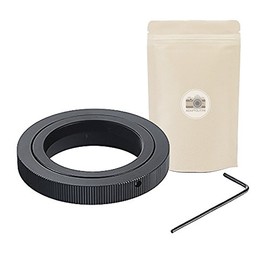 T2 Ai Lens Adapter for T2 Lens to Nikon AI F Camera Adapterringe 100% Metal Lens Mount Adapter Focus Infinity for DSLR Nikon AI F Mount: D810 D800E D800 D750 D700 D600 D3x D4 D7200 D7100 D7000 D5500 D5300 D5200 D5100 D5000 D3300 D3200 D3100 D3000 D300S D