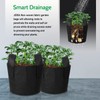 JERIA 12-Pack 20 Gallon, Vegetable/Flower/Plant Grow Bags, Aeration Fabric Pots