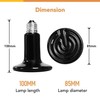 Simple Deluxe 100W Ceramic Reptile Heat Lamp Bulb & 150W