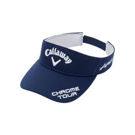 Callaway 25SS_1120_Navy FR Women's Constant Classic Sun Visor, Tour TW Visor, WM JM/Hat, Golf