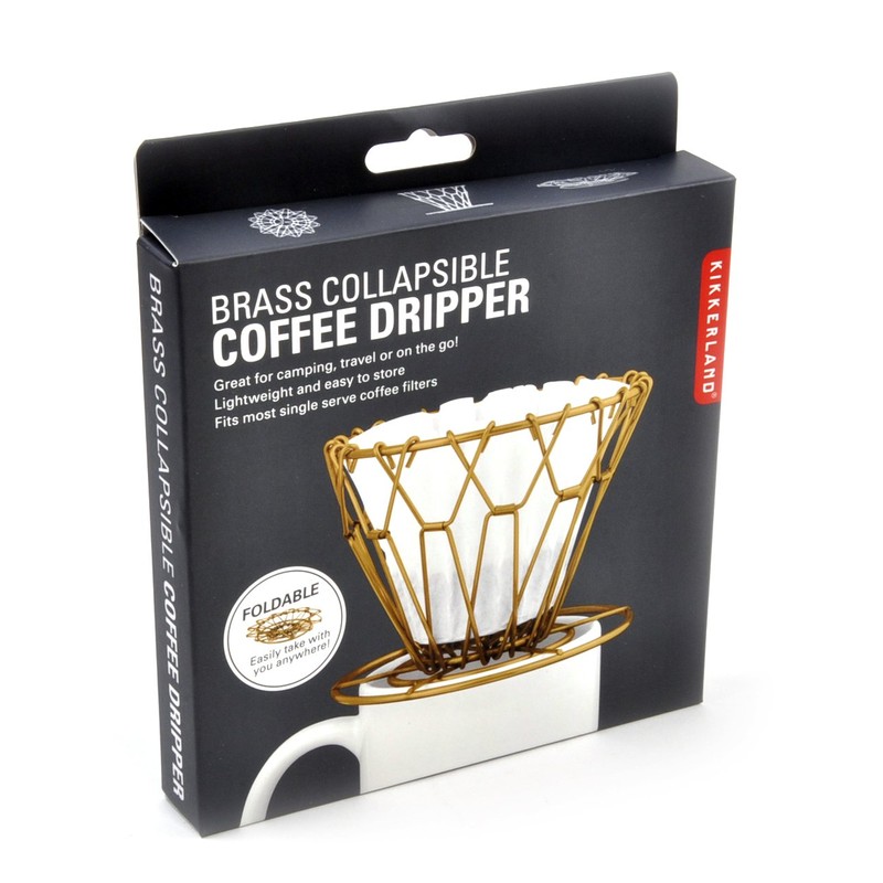 KIKKERLAND キッカーランド Brass Collapsible Coffee Dripper ブラスコラプシブルコーヒードリッパー KCU170
