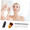 Healeved 6pcs Eyebrow Angled Spoolie Brush Set Wild Eyebrow Makeup