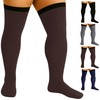 Men's Plus Size Thigh High Compression Socks – Full Leg