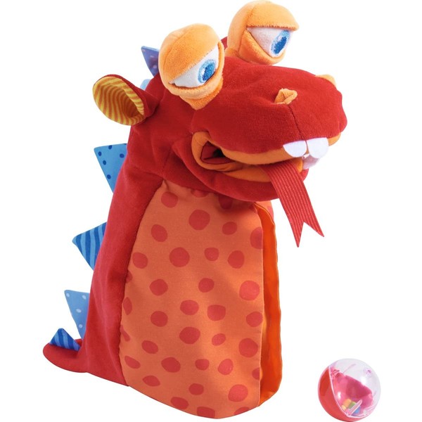 HABA Glove Puppet Eat-It-Up with Built in Belly Bag to