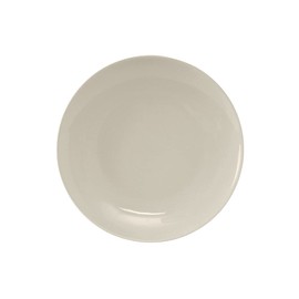 Tuxton China VEA-090 Plate, 9" Diameter, Round, Coupe, Microwave and Dishwasher Safe, Oven Proof, Fully Vitrified, Ceramic, Venice, American White/Eggshell, Pack of 24