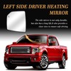 Driver Left Side Heated Mirror Glass with Blind Spot Detection