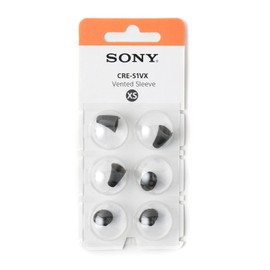 Sony Vented Sleeve for The CRE-C10 Self-Fitting OTC Hearing Aid, XS CRE-S1VX