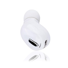 VBESTLIFE Wireless In-Ear Earbuds, One-Ear Sports Bluetooth Headset, Universal Earbuds for Fitness, Leisure, Driving, Office (White)