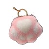 AVANCE Women's Paw Dog Cat Fur Charm Key Ring Cute