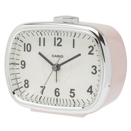 CASIO Alarm Clock Pink Analog Snooze Light Retro TQ-159-4JF
