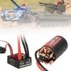 SURPASS 5-Slot 550 0.57 Wire 16T Brushed Motor +BCD80A ESC