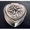 elegantmedical HANDMADE SILVER ROSE BEADS CATHOLIC Saint St Benedict ROSARY