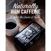 Raven's Brew Coffee High Caffeine Coffee Dark Roast Ground -