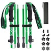 Glvaner Trekking Pole, Set of 2, Foldable, Trekking Sticks, Climbing,