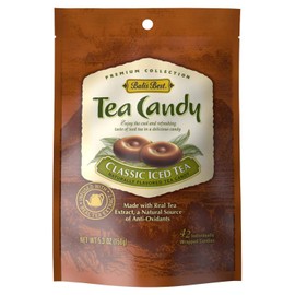 Bali's Best Classic Iced Tea Candy, 5.3 Oz (Pack of 12), Individually Wrapped Hard Candy, Made with Real Tea, with Natural Antioxidants, Halal
