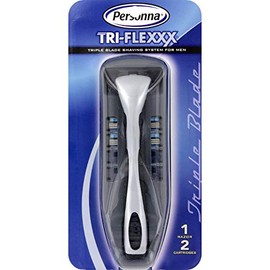 Personna Tri-Flexxx Triple Blade Shaving System for Men