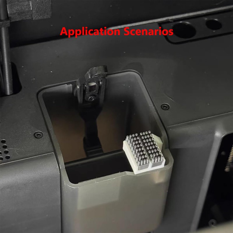 2PCS Upgraded 3D Printer Silicone Nozzle Brush for Bambu Lab