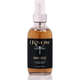 IKNOW IMMERSE Neroli Floral Water Hydrating Mist for Face, Aromatic Toner & Refreshing Floral Spray for Soothes and Balances Skin Tone, (4oz)