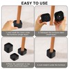 20Pcs Stackable Furniture Risers, Adjustable Bed and Table Leg Risers