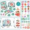 Mermaid Tea Party Set for Little Girls, 44PCS Food Sweet
