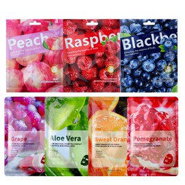 7 Pcs Face Masks,Face Masks Skincare,Sheet Face Mask,Gifts for Girls