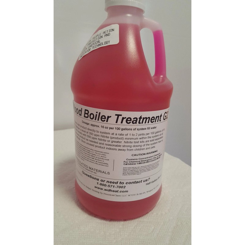 Wood Boiler Treatment 2Qt., G2 W/Chemical Detection Technology