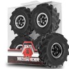 REDSPIDER 1.0 Beadlock Wheels and MUD Tires Set for 1/24