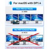 USB-C Docking Station 3 Monitors 14-in-1 USB-C Hub Triple Display