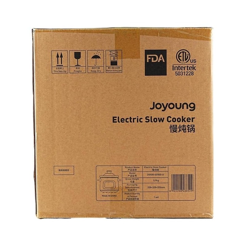 Joyoung Electric Purple Clay Slow Stew Soup Pot Cooker 5