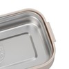 Bento Lunch Box 316 Stainless Steel 700ml Capacity Leakproof Microwave