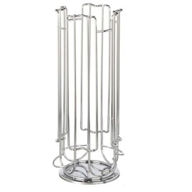 Taylor & Brown Revolving Rotating 24 Capsule Coffee Pod Holder Stainless Steel Tower Stand Rack Dispenser for Dolce Gusto Non Slip Felt Base