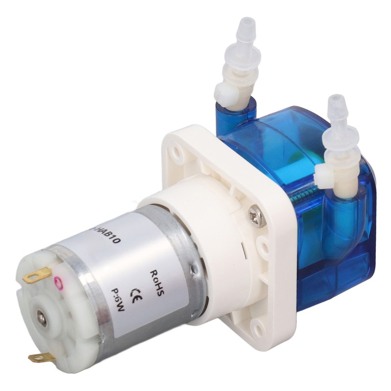 Mini Peristaltic Pump 180ml Per Minute 6W Self Priming Liquid
