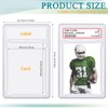Trading Cards Protector Case Acrylic Clear Baseball Card Holders with
