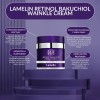 Crema Lamelin Facial Coreana con Retinol y Bakuchiol para Líneas