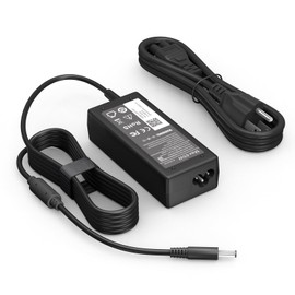 Charger for Dell Laptop 65W 45W Compatible with Inspiron 15 14 13,3000 5000 7000 Series,with Vostro 13 14 15 16 3000 5000 Series,with Latitude 13 14 15 3000 Series Computer Round Tip Power Adapter