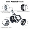 Road Bike Pedals, SPD Pedals, Clipless Bicycle Pedals with Cleats