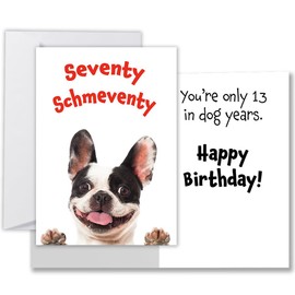 Allynn's Funny Happy 70th Birthday Card for Men or Women