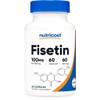 Nutricost Nutricost Fisetin Capsules 100mg, 60 Capsules - Natural Polyphenol