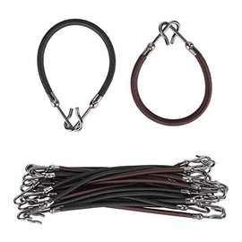Ganchos de Caballo 20 Piezas de Goma Elástica y Metal Diseño Abierto para Evitar Tirones Multifuncional para Cabello Esponjoso y Denso, Oficina, Gimnasio