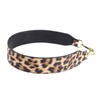 CAXUSD Creative Double-sided Detachable Shoulder Bag Strap Leopard Black Versatile