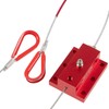 Flat Tow Breakaway Cable System for RV Towing, Ready Stop