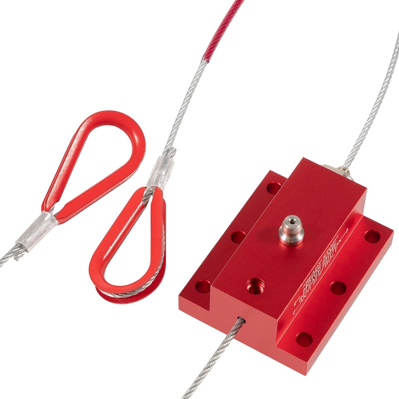 Flat Tow Breakaway Cable System for RV Towing, Ready Stop