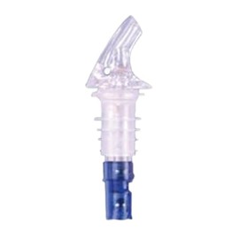 Spill-Stop 387-14 Posi-Por 2000 Pourer, 1 oz., Clear with no Collar, Made in USA, Pack of 12, Oil and Liquor Stopper Spout, Bottle Mouth, Flip Tops