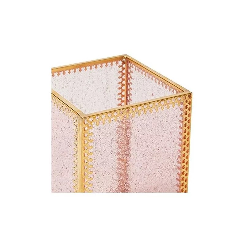 Glamlily Soporte Para Brochas De Maquillaje Dorado Para Tocador, Marc