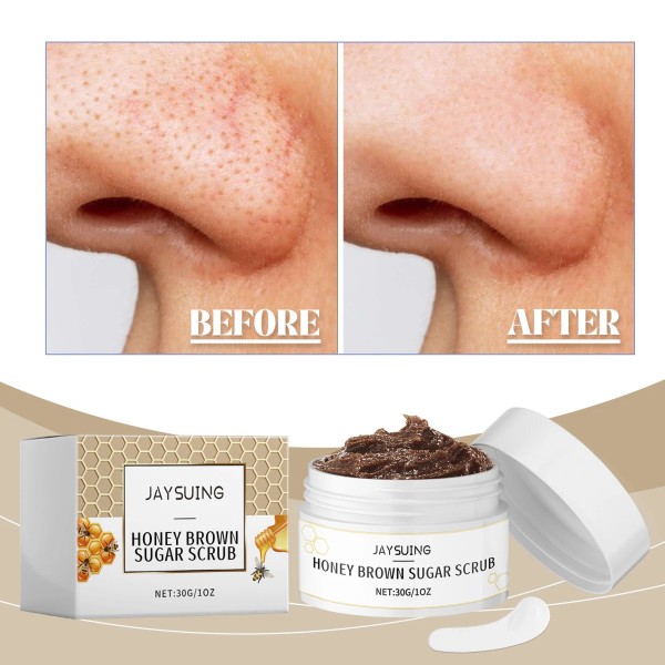 Unbranded Jaysui Honey Brown Sugar Scrub For Deep Cleansing Moisturizing