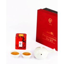 TRAVIET Tea Couple Porcelain Plus Gift set, Gift for Drinkers, Loose Leaf Tea, Oolong Tea